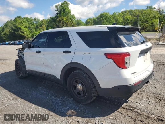 2020 Ford Police Interceptor Utility z VIN 1FM5K8AB5LGC36018, wystawiony jako Copart lot #56076965 z przebiegiem 43 525 mil mil oraz Czysty tytuł • Clean title. Historia ofert i sprzedaży dostępna na DreamBid. Obrazek 2.