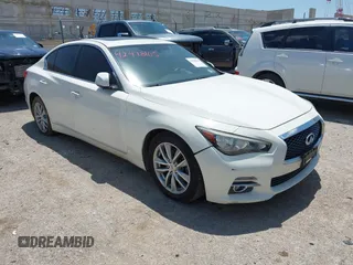 2017 Infiniti Q50 Premium z VIN JN1EV7AP5HM736810, wystawiony jako IAAI lot #42478105 z przebiegiem 186 935 mil mil oraz . Historia ofert i sprzedaży dostępna na DreamBid. Obrazek 1.