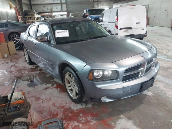 2006 Dodge Charger with VIN 2B3KA43GX6H214702, listed as a IAAI auction lot 41883787 with 187,302 mi miles. Bid and sale history available at carsss.com. Image 1.