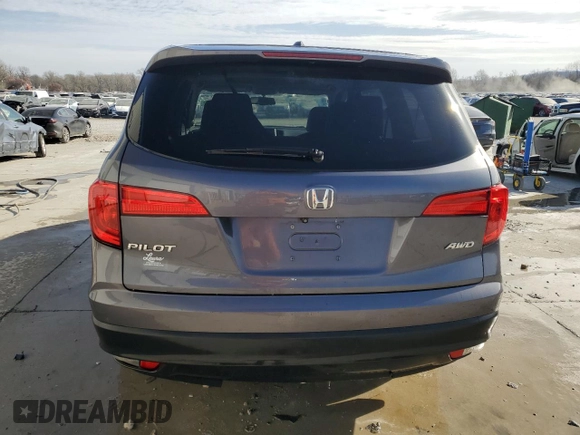 2016 Honda Pilot EX-L with VIN 5FNYF6H77GB062917, listed as a Copart auction lot 49169615 with 207,746 mi miles and Salvage Title. Bid and sale history available at carsss.com. Image 6.