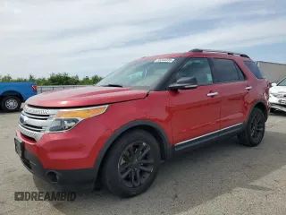 2012 Ford Explorer XLT with VIN 1FMHK7D86CGB02609, listed as a Copart auction lot 55344335 with 96,034 mi miles and Salvage Title. Bid and sale history available at DreamBid. Image 1.