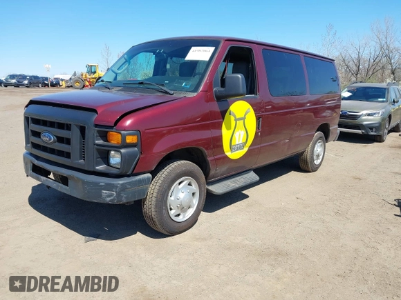 2011 Ford Econoline Passenger XL with VIN 1FBNE3BL3BDA44686, listed as a IAAI auction lot 41987064 with 76,116 mi miles. Bid and sale history available at carsss.com. Image 20.