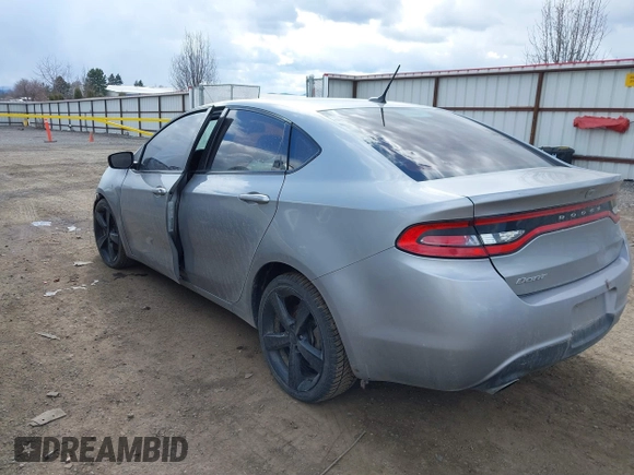 2015 Dodge Dart SXT with VIN 1C3CDFBB0FD187300, listed as a IAAI auction lot 41830426 with 95,665 mi miles. Bid and sale history available at carsss.com. Image 3.