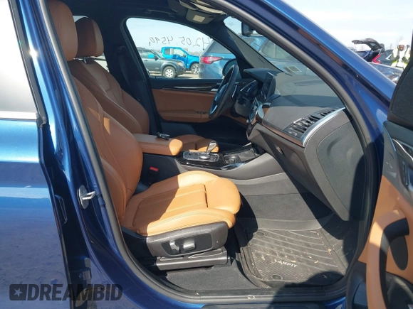 2023 BMW X3 xDrive30i with VIN 5UX53DP00P9R59770, listed as a IAAI auction lot 42054590 with 21,287 mi miles and . Bid and sale history available at DreamBid. Image 5.