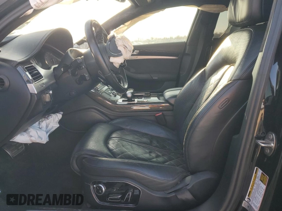 2015 Audi S8 с VIN WAUK2AFD5FN009448, выставлен на аукционе Copart как лот 87745715 с пробегом 96 490 миль миль и Списание • Salvage title. История ставок и продаж доступна на DreamBid. Изображение 7.
