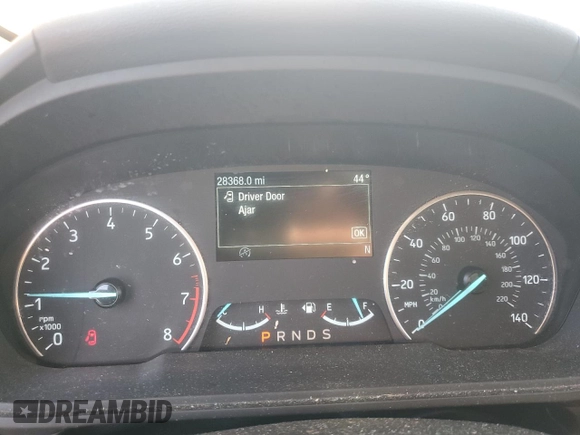 2022 Ford EcoSport SE with VIN MAJ6S3GL7NC456921, listed as a Copart auction lot 44341005 with 28,368 mi miles and Salvage Title. Bid and sale history available at DreamBid. Image 9.