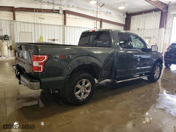 2018 Ford F-150 XL with VIN 1FTFX1E53JKF69589, listed as a Copart auction lot 50443625 with 42,292 mi miles and Non Repairable. Bid and sale history available at carsss.com. Image 3.