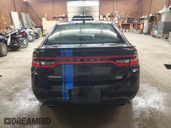 2013 Dodge Dart Limited with VIN 1C3CDFCH8DD307554, listed as a Copart auction lot 61963655 with 167,575 mi miles and Salvage title. Bid and sale history available at DreamBid. Image 6.