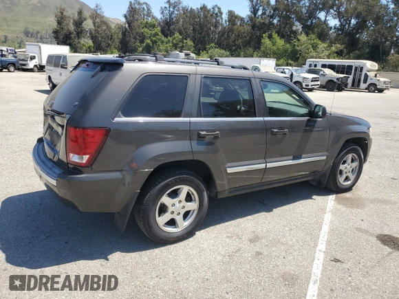 2006 Jeep Grand Cherokee Limited with VIN 1J4HS58N86C117546, listed as a Copart auction lot 61478474 with 236,987 mi miles and Salvage title. Bid and sale history available at DreamBid. Image 3.