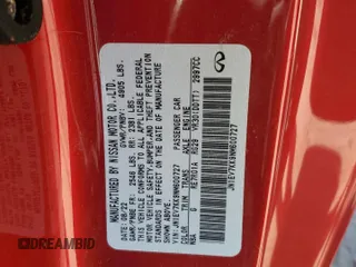 2022 Infiniti Q60 Luxe with VIN JN1EV7KK9NM600727, listed as a Copart auction lot 45541435 with Not Provided miles and Non Repairable. Bid and sale history available at carsss.com. Image 13.