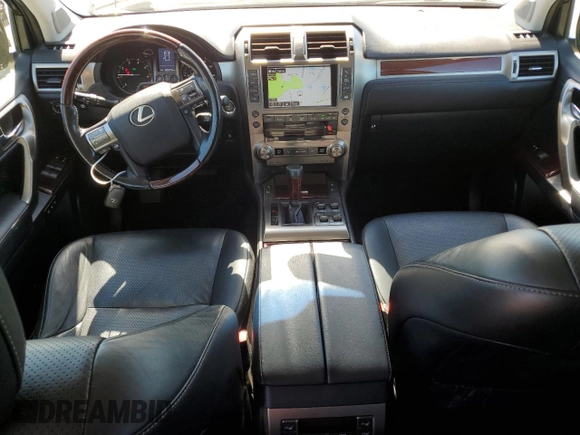 2017 Lexus GX with VIN JTJJM7FX9H5157947, listed as a Copart auction lot 75749584 with 83,370 mi miles and Salvage Title. Bid and sale history available at carsss.com. Image 8.