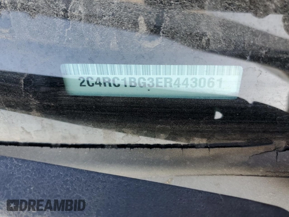 2014 Chrysler Town & Country Touring with VIN 2C4RC1BG3ER443061, listed as a Copart auction lot 73010804 with 138,717 mi miles and Clean Title. Bid and sale history available at DreamBid. Image 13.