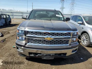 2015 Chevrolet Silverado 1500 LT with VIN 1GCVKREC2FZ355019, listed as a Copart auction lot 48187815 with 85,054 mi miles and Salvage Title. Bid and sale history available at carsss.com. Image 5.