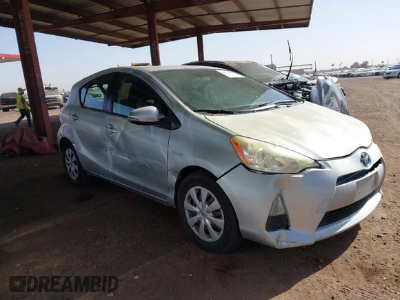 2014 Toyota Prius One with VIN JTDKDTB33E1085665, listed as a IAAI auction lot 41703055 with 135,129 mi miles and . Bid and sale history available at DreamBid. Image 1.