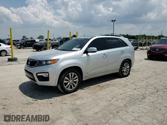 2013 Kia Sorento SX with VIN 5XYKWDA29DG374489, listed as a Copart auction lot 61231695 with 162,579 mi miles and Non repairable. Bid and sale history available at DreamBid. Image 14.