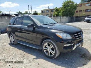 2014 Mercedes-Benz M 350 with VIN 4JGDA5HB9EA421195, listed as a Copart auction lot 54602745 with 91,758 mi miles and Salvage Title. Bid and sale history available at carsss.com. Image 4.