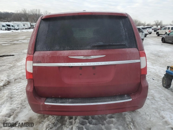 2012 Chrysler Town & Country Touring with VIN 2C4RC1BG5CR189270, listed as a Copart auction lot 87442804 with 152,145 mi miles and Salvage Title. Bid and sale history available at carsss.com. Image 6.