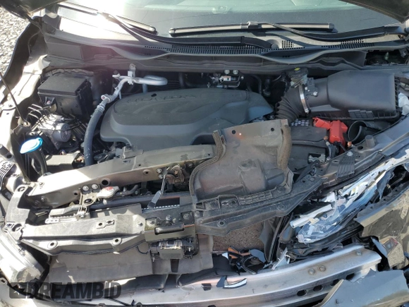 2023 Honda Odyssey Touring with VIN 5FNRL6H89PB034171, listed as a Copart auction lot 55039095 with Not Provided miles and Salvage Title. Bid and sale history available at DreamBid. Image 12.