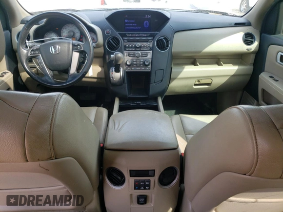 2013 Honda Pilot EX-L with VIN 5FNYF3H55DB023896, listed as a Copart auction lot 48876135 with 172,848 mi miles and Salvage Title. Bid and sale history available at DreamBid. Image 8.