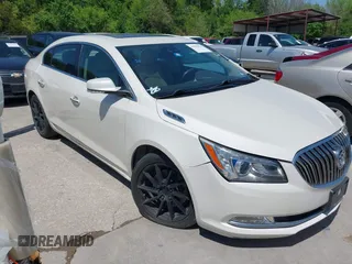 2014 Buick LaCrosse Premium I with VIN 1G4GD5G31EF184266, listed as a IAAI auction lot 41989454 with 185,848 mi miles. Bid and sale history available at carsss.com. Image 1.