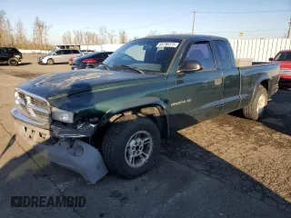 2000 Dodge Dakota Sport with VIN 1B7GL22N1YS800509, listed as a Copart auction lot 88798375 with 160,868 mi miles and Salvage Title. Bid and sale history available at carsss.com. Image 1.