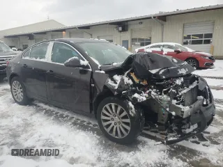 2011 Buick Regal CXL Turbo TO1 with VIN W04GV5EV5B1048859, listed as a Copart auction lot 85644734 with 114,205 mi miles and Non Repairable. Bid and sale history available at carsss.com. Image 4.