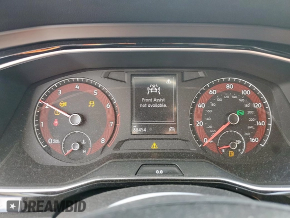 2019 Volkswagen Jetta S with VIN 3VWC57BUXKM005033, listed as a Copart auction lot 57458485 with 88,454 mi miles and Salvage title. Bid and sale history available at DreamBid. Image 9.