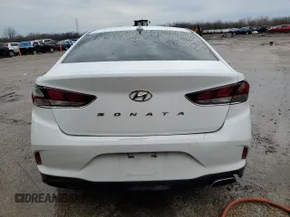 2018 Hyundai Sonata SEL with VIN 5NPE34AFXJH658789, listed as a Copart auction lot 47558645 with 82,936 mi miles and Salvage Title. Bid and sale history available at carsss.com. Image 6.