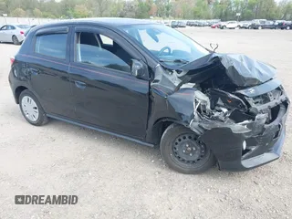 2021 Mitsubishi Mirage ES z VIN ML32AUHJ9MH001037, wystawiony jako IAAI lot #42130663 z przebiegiem 36 329 mil mil oraz . Historia ofert i sprzedaży dostępna na DreamBid. Obrazek 1.