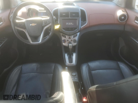 2014 Chevrolet Sonic LTZ with VIN 1G1JE5SB6E4190073, listed as a Copart auction lot 88268875 with 93,969 mi miles and Salvage Title. Bid and sale history available at carsss.com. Image 8.