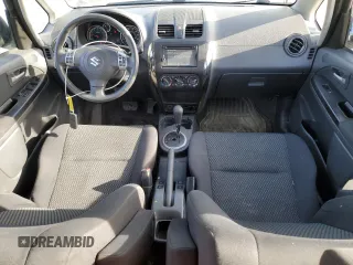 2013 Suzuki SX4 with VIN JS2YB5A48D6100481, listed as a Copart auction lot 46864645 with 98,852 mi miles and Salvage Title. Bid and sale history available at DreamBid. Image 8.