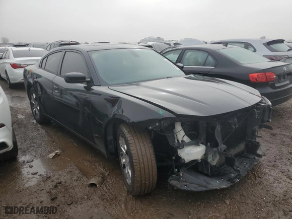 2016 Dodge Charger SXT with VIN 2C3CDXJG4GH144408, listed as a Copart auction lot 43052735 with 212,576 mi miles and Salvage Title. Bid and sale history available at carsss.com. Image 4.