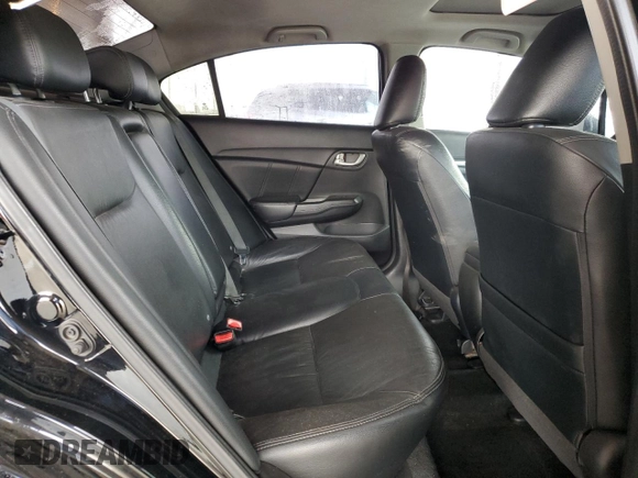 2014 Honda Civic EX-L with VIN 19XFB2F9XEE225725, listed as a Copart auction lot 52593905 with 140,534 mi miles and Salvage Title. Bid and sale history available at DreamBid. Image 10.