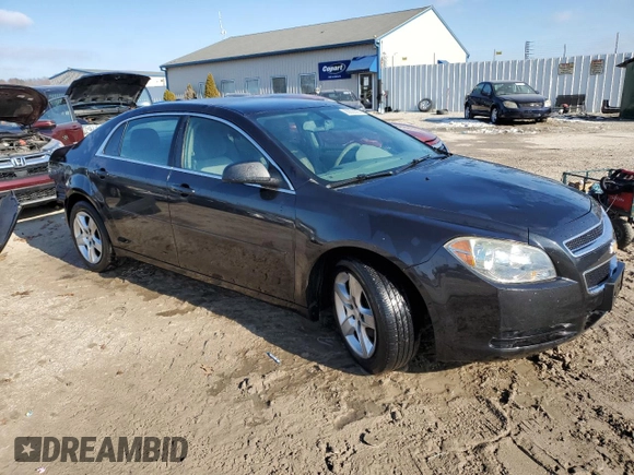 2012 Chevrolet Malibu 1LS with VIN 1G1ZB5E09CF203860, listed as a Copart auction lot 88803595 with 195,205 mi miles and Salvage Title. Bid and sale history available at DreamBid. Image 4.