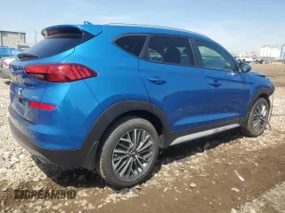 2020 Hyundai Tucson SEL with VIN KM8J3CAL7LU110607, listed as a Copart auction lot 54357025 with 40,020 mi miles and Salvage title. Bid and sale history available at DreamBid. Image 3.