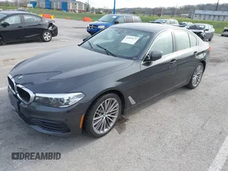 2019 BMW 5 Series 530i xDrive with VIN WBAJA7C5XKWW31983, listed as a IAAI auction lot 41893477 with 127,535 mi miles and . Bid and sale history available at carsss.com. Image 2.