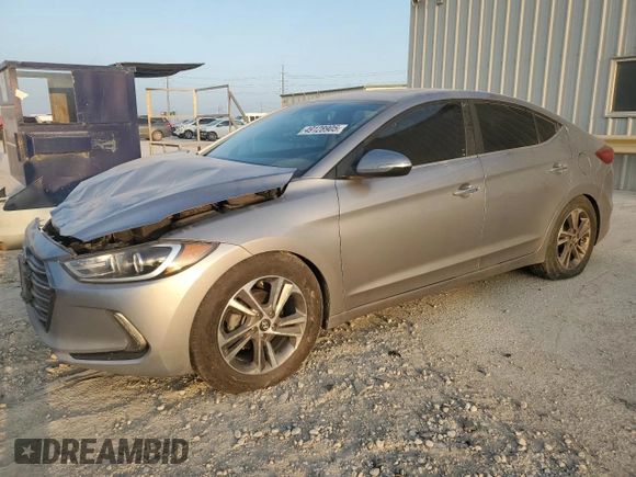 2017 Hyundai Elantra Limited z VIN 5NPD84LF5HH039702, wystawiony jako Copart lot #49128905 z przebiegiem 126 338 mil mil oraz Szkoda całkowita • Salvage title. Historia ofert i sprzedaży dostępna na DreamBid. Obrazek 1.