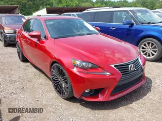 2015 Lexus IS 250 with VIN JTHBF1D23F5082146, listed as a IAAI auction lot 42550539 with 125,288 mi miles and . Bid and sale history available at DreamBid. Image 1.