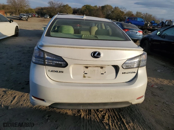 2010 Lexus HS 250h with VIN JTHBB1BA7A2031894, listed as a Copart auction lot 78853114 with 249,530 mi miles and Clean Title. Bid and sale history available at carsss.com. Image 6.