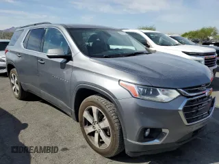 2020 Chevrolet Traverse LT with VIN 1GNERHKW6LJ134108, listed as a Copart auction lot 58661185 with 122,949 mi miles and Salvage title. Bid and sale history available at DreamBid. Image 4.