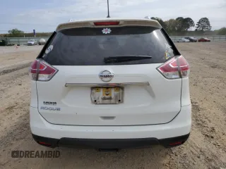 2016 Nissan Rogue S with VIN JN8AT2MT1GW012505, listed as a Copart auction lot 51582045 with 127,894 mi miles and Salvage Title. Bid and sale history available at carsss.com. Image 6.