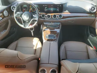 2023 Mercedes-Benz E-Class E 450 with VIN W1KZH6AB9PB174902, listed as a Copart auction lot 52155005 with 11,377 mi miles and Salvage Title. Bid and sale history available at carsss.com. Image 8.