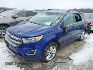2015 Ford Edge SEL with VIN 2FMTK3J85FBB17198, listed as a IAAI auction lot 41388073 with 168,206 mi miles. Bid and sale history available at carsss.com. Image 2.