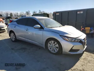 2020 Nissan Sentra S with VIN 3N1AB8BV5LY244794, listed as a Copart auction lot 47380785 with 72,841 mi miles and Salvage Title. Bid and sale history available at carsss.com. Image 4.