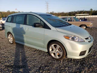 2007 Mazda 5 Sport with VIN JM1CR293X70138263, listed as a Copart auction lot 78570134 with Not Provided miles and Salvage Title. Bid and sale history available at DreamBid. Image 4.