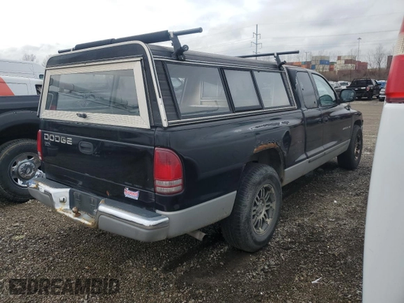 1997 Dodge Dakota with VIN 1B7GL23Y6VS178218, listed as a Copart auction lot 84891394 with 138,039 mi miles and Salvage Title. Bid and sale history available at carsss.com. Image 3.