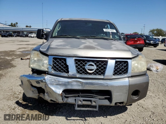 2006 Nissan Titan SE with VIN 1N6AA07A26N542824, listed as a Copart auction lot 50074455 with 216,325 mi miles and Clean title. Bid and sale history available at DreamBid. Image 5.