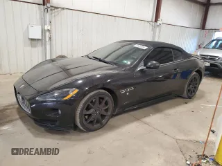 2012 Maserati GranTurismo Convertible Sport with VIN ZAM45MMA7C0062010, listed as a Copart auction lot 59426994 with 49,936 mi miles and Salvage Title. Bid and sale history available at carsss.com. Image 1.