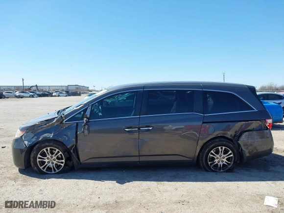 2013 Honda Odyssey EX with VIN 5FNRL5H4XDB061284, listed as a IAAI auction lot 41771229 with 150,118 mi miles. Bid and sale history available at carsss.com. Image 15.
