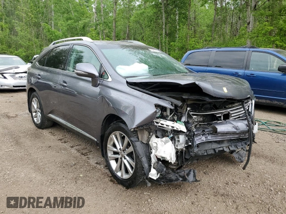 2015 Lexus RX 350 with VIN 2T2BK1BA1FC272355, listed as a Copart auction lot 59679905 with 132,757 mi miles and Salvage title. Bid and sale history available at DreamBid. Image 4.